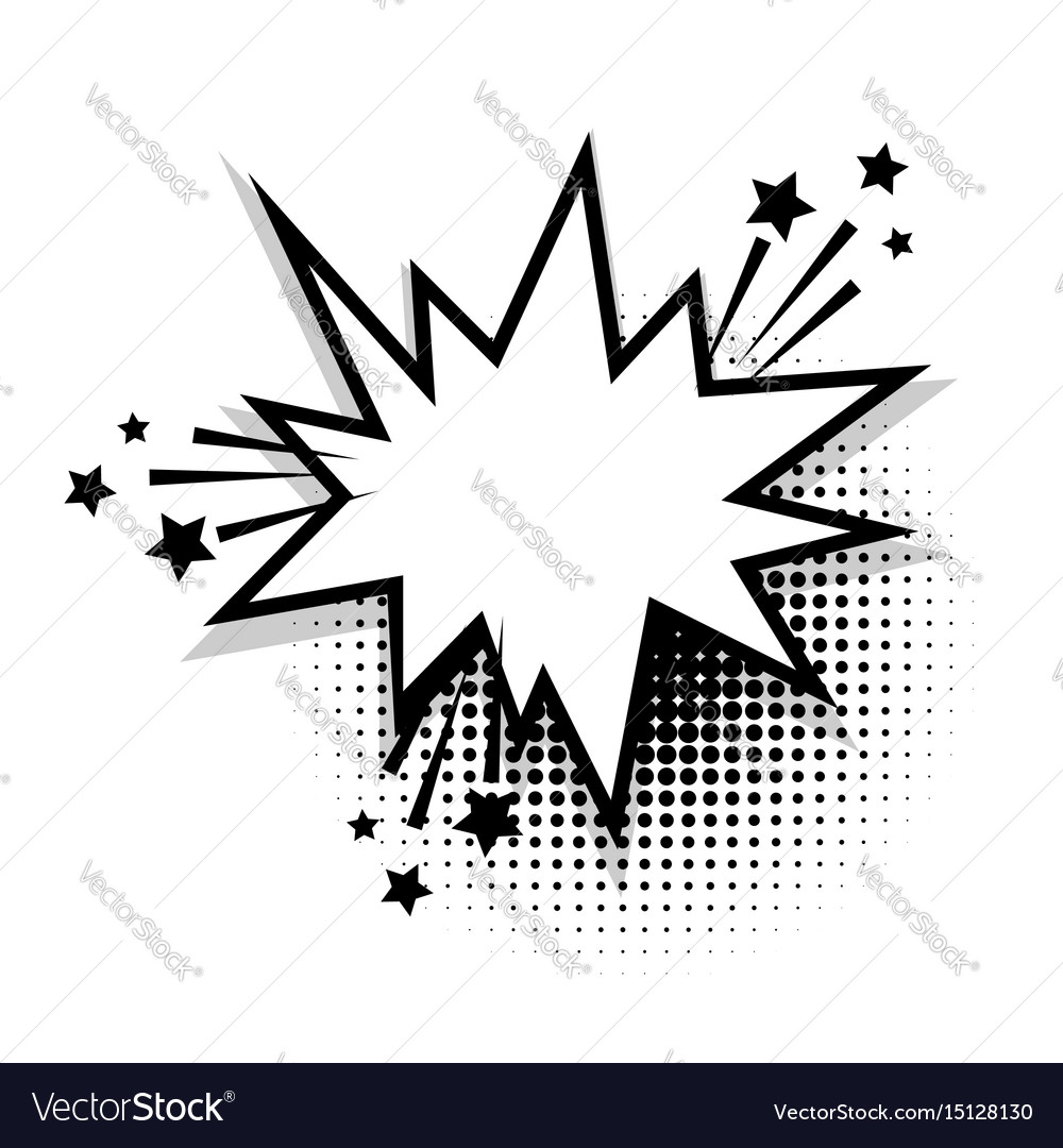 Comic text template Royalty Free Vector Image - VectorStock