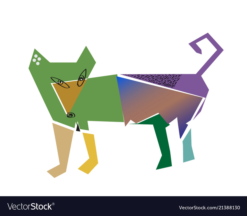 Cubist Dog