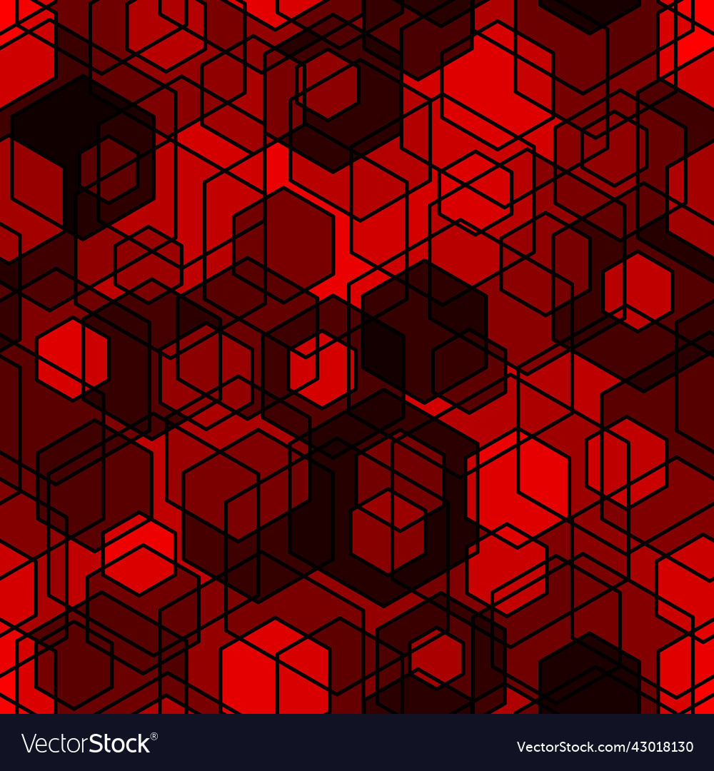 Honeycomb seamless pattern repeated overlap