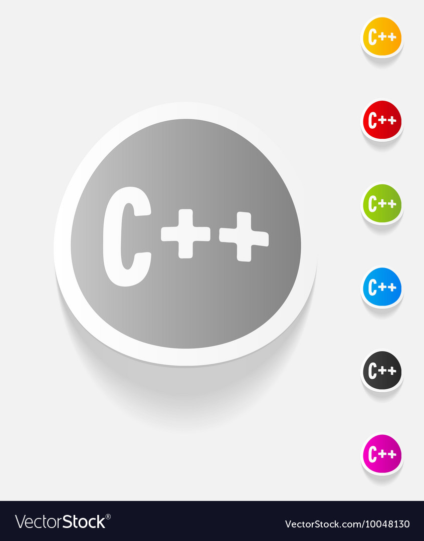 Realistic design element c