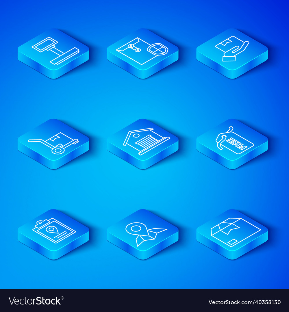 Set line document tracking marker system