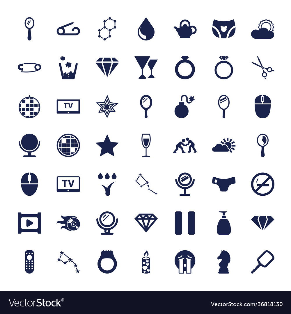 Shiny icons Royalty Free Vector Image - VectorStock