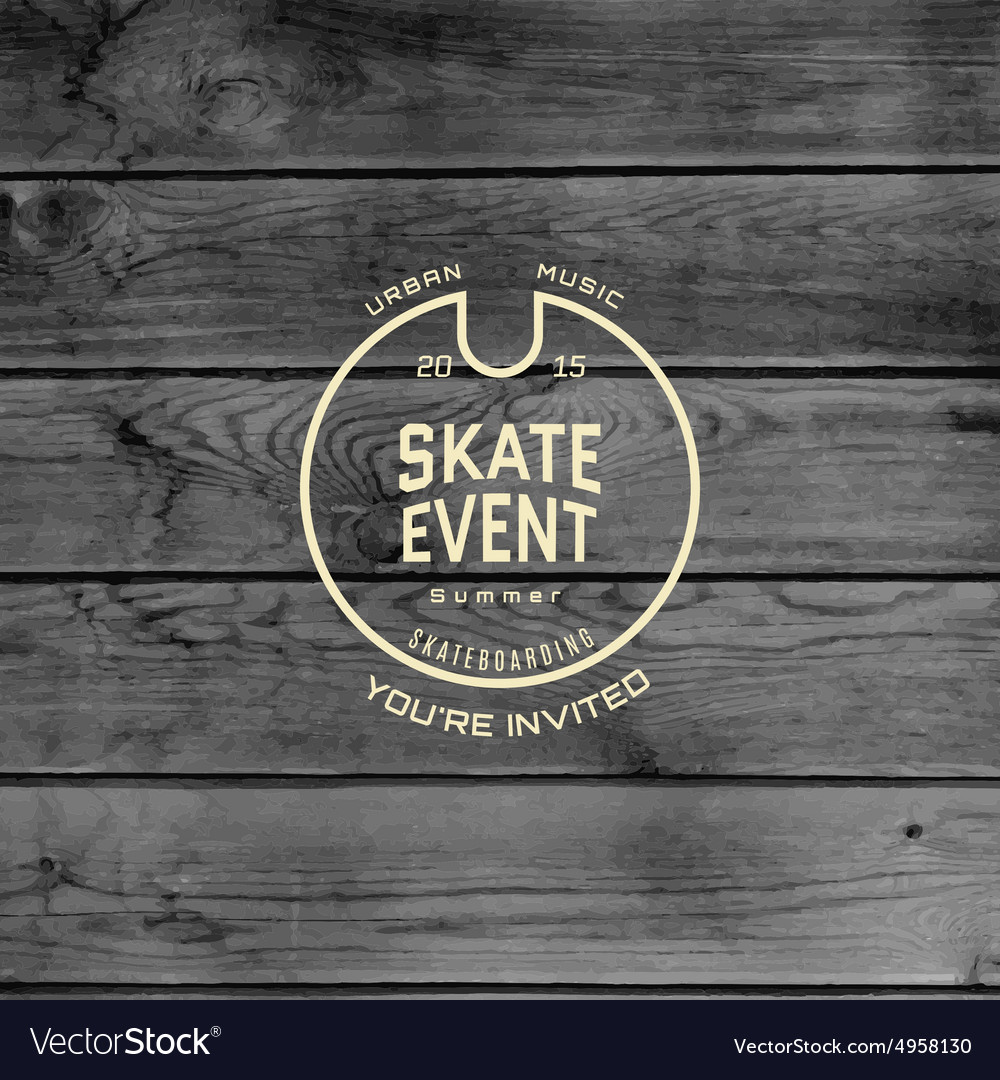 Skate Event Badges Logos und Labels für jede Verwendung