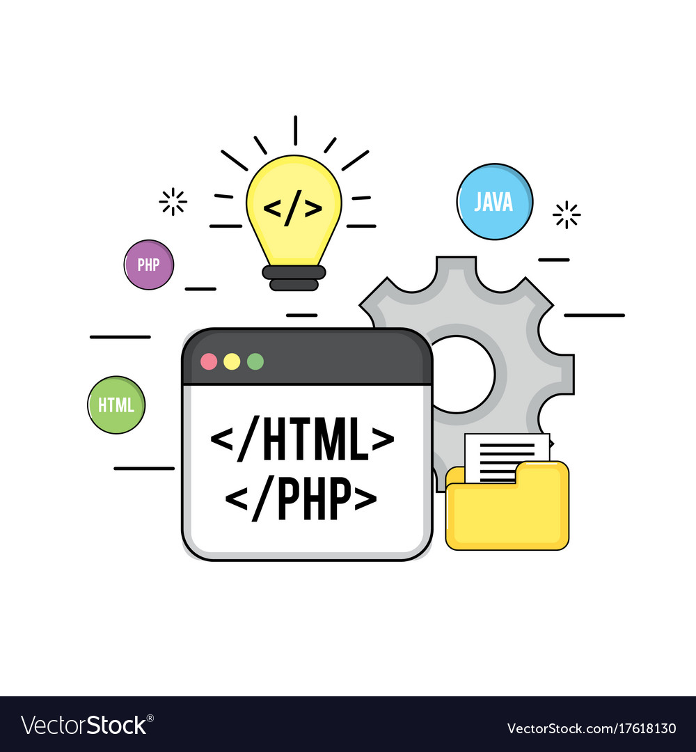 Web-Code und Rechenzentrum Programm