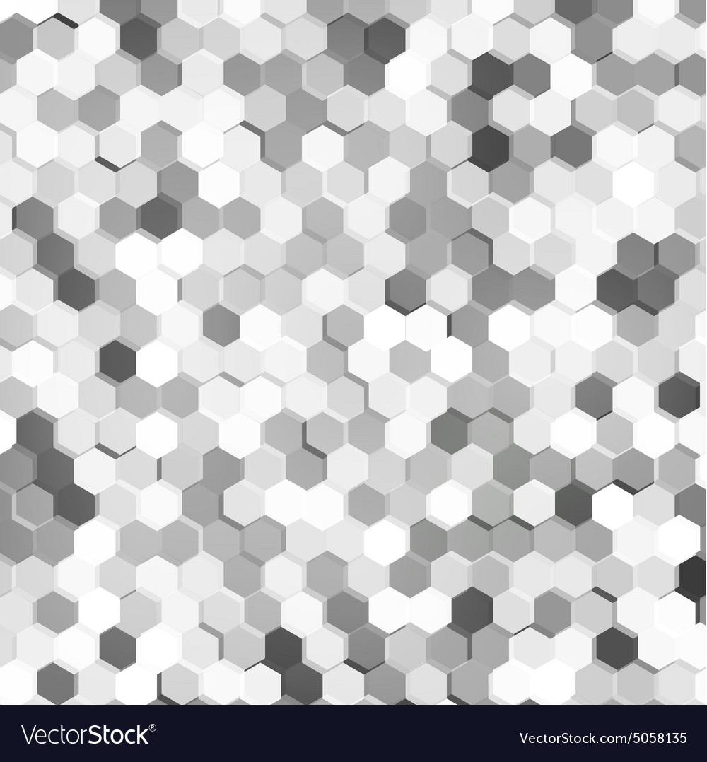 Abstract 3d hexagonal