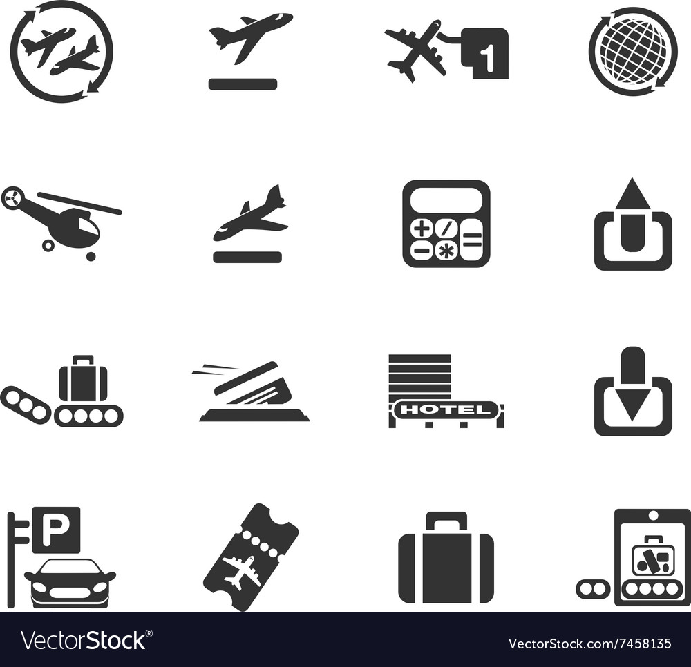 Airport icons