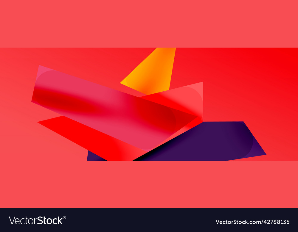 Background abstract overlapping shapes minimal vector image Background abstract overlapping shapes minimal
