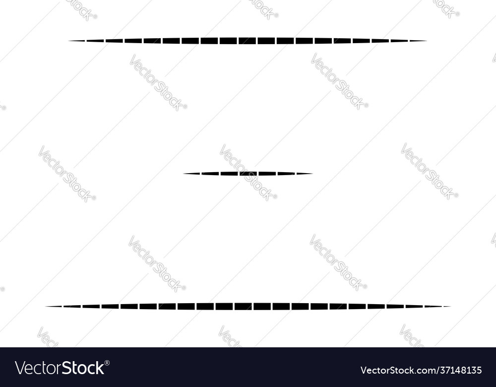Dashed random straight parallel lines geometric Vector Image Dashed random straight parallel lines geometric