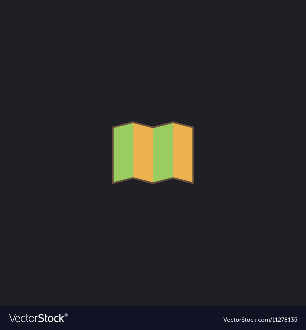 Map computer symbol