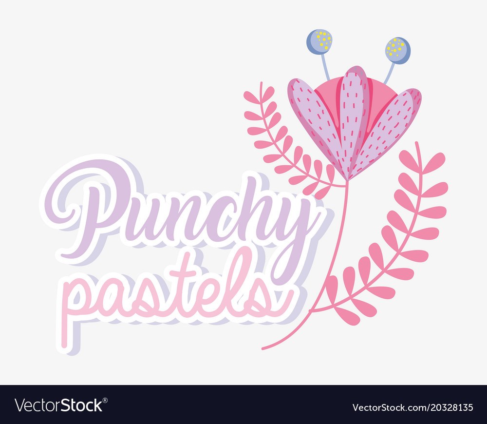 Punchy Pastellkonzept