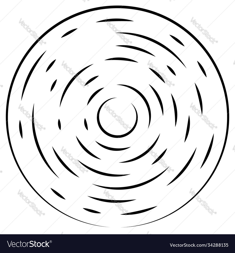 Radial radiating lines abstract burst element vector image Radial radiating lines abstract burst element