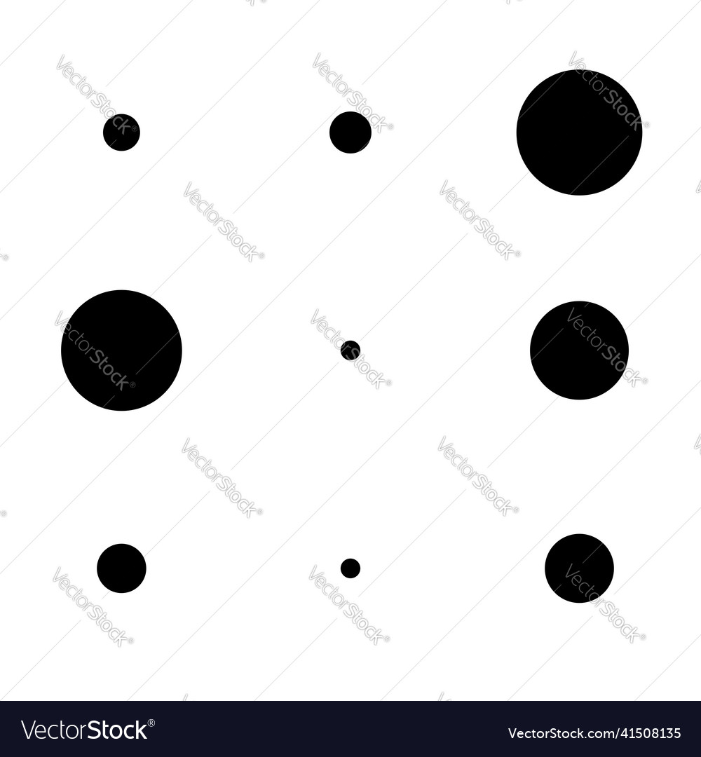 Random dots circles halftone pattern stipple