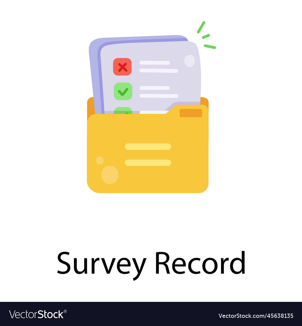 Survey record