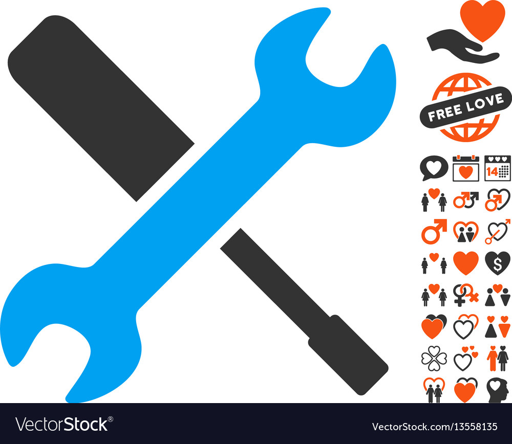 Tools icon with love bonus