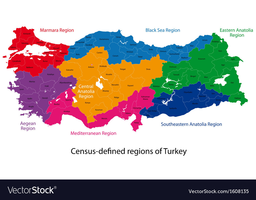 Turkey map