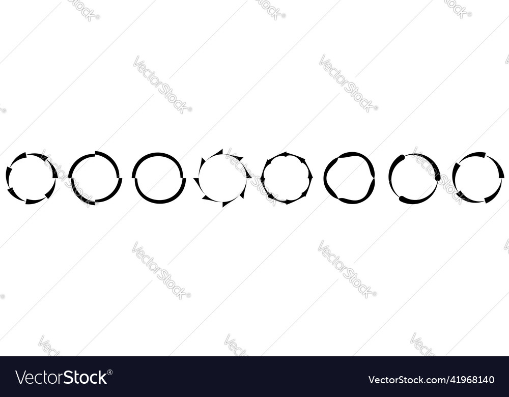 Abstract cicular geometric circle design element Vector Image Abstract cicular geometric circle design element