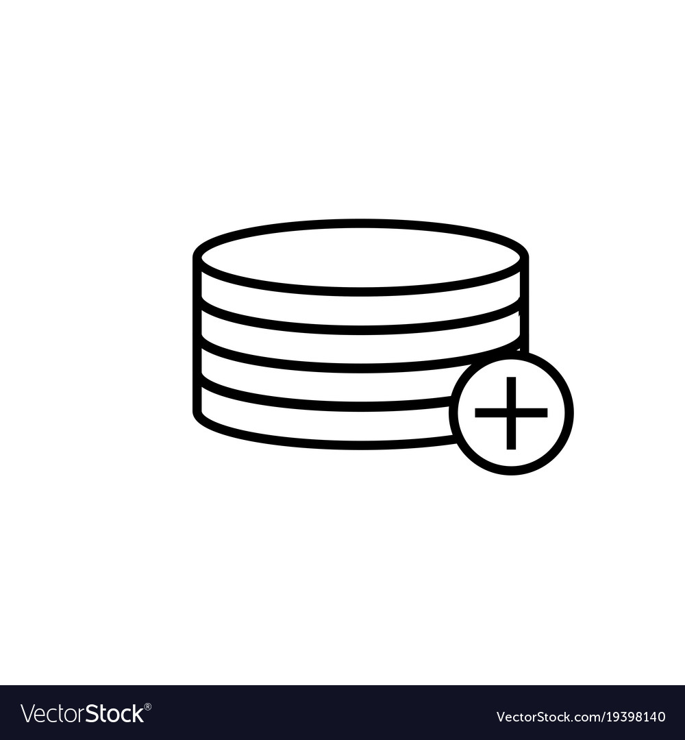 Add to database icon