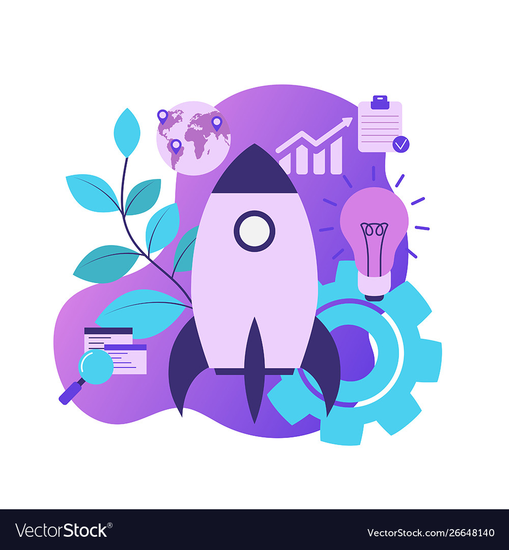 App development for website and mobile vector image App development for website and mobile