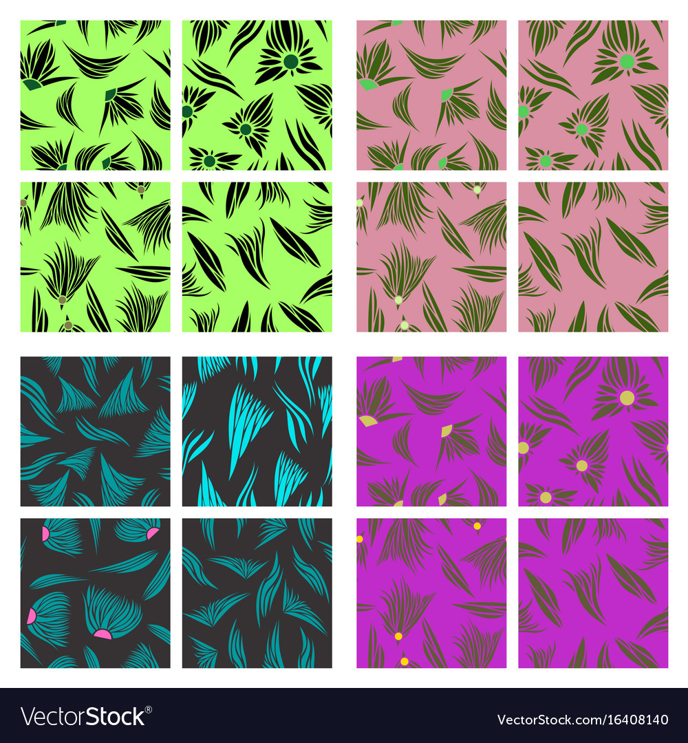 Assembly of patterns in bright style