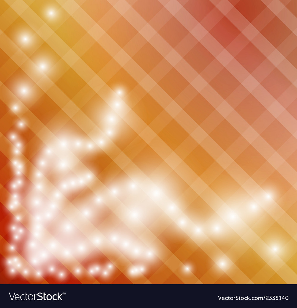 Gradient background with squares and shining stars