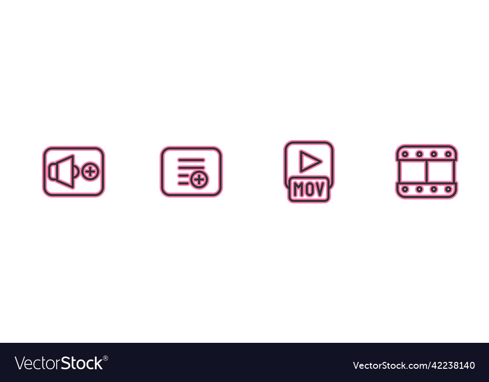 Set line speaker volume mov file add to playlist