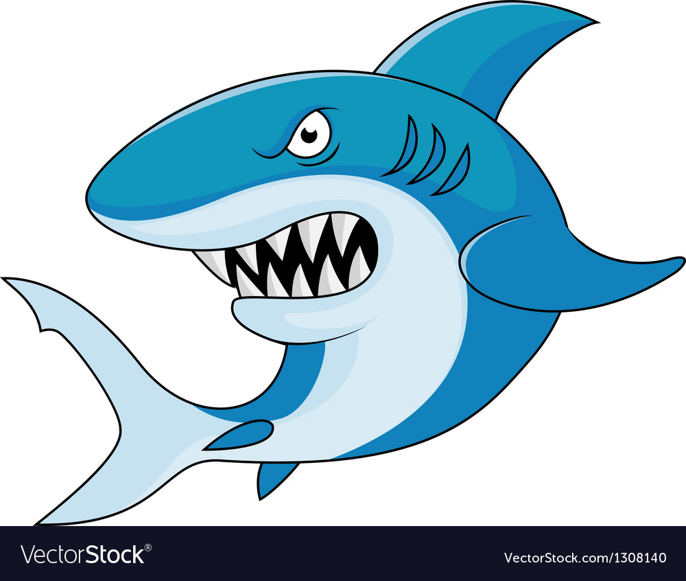 Shark cartoon