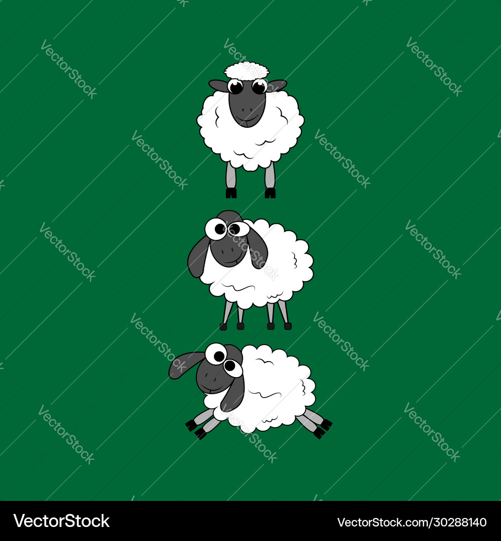 Sheep Royalty Free Vector Image - VectorStock
