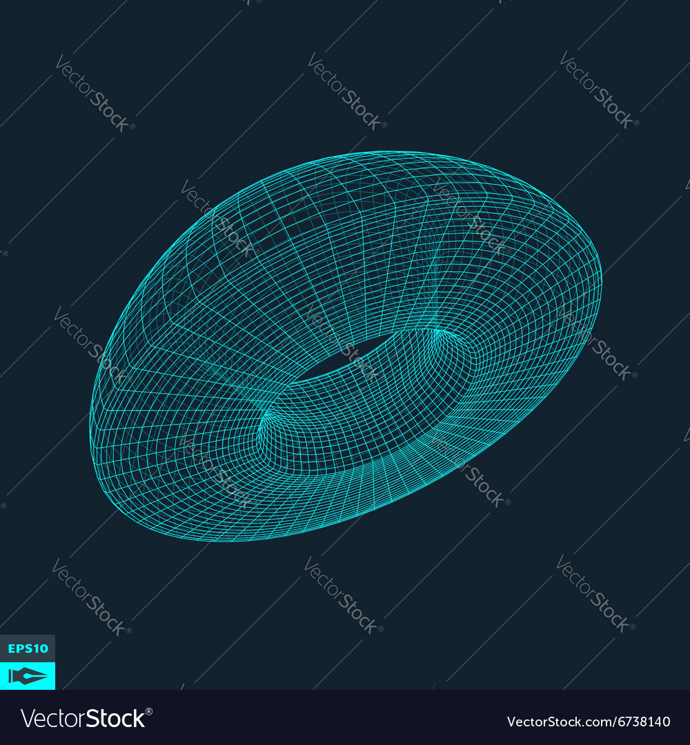Torus molecular lattice connection structure