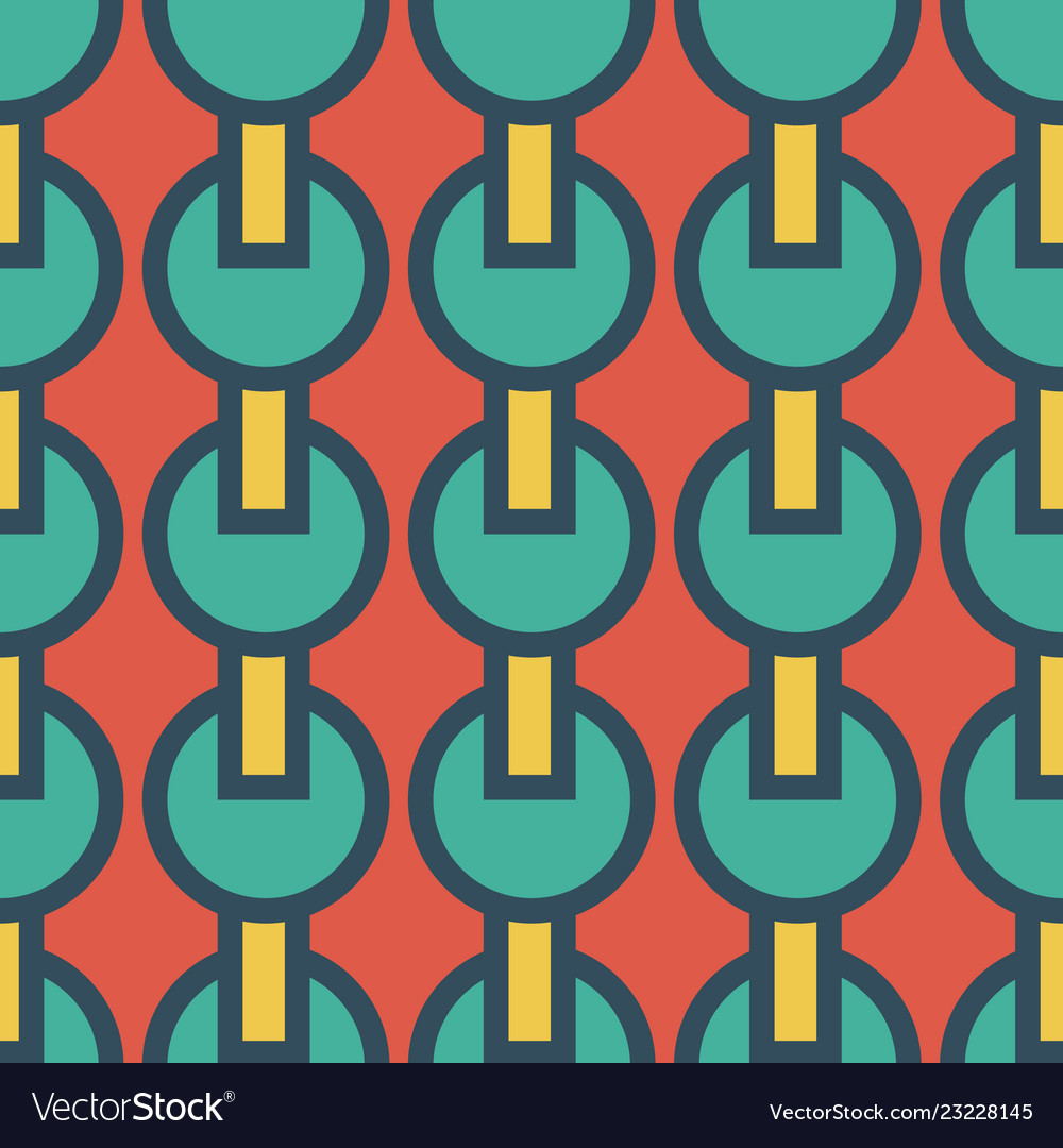 Abstract bold circular pattern