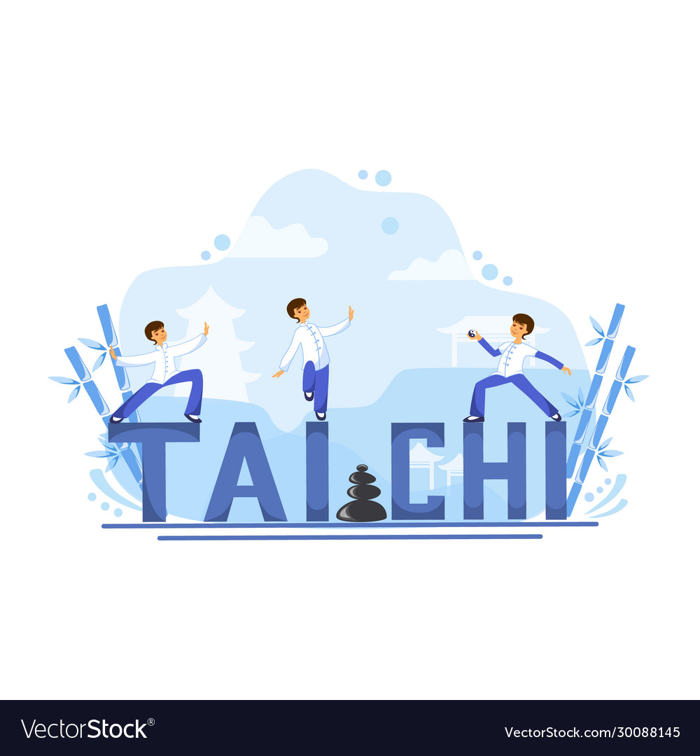 Chinese tai chi exercises