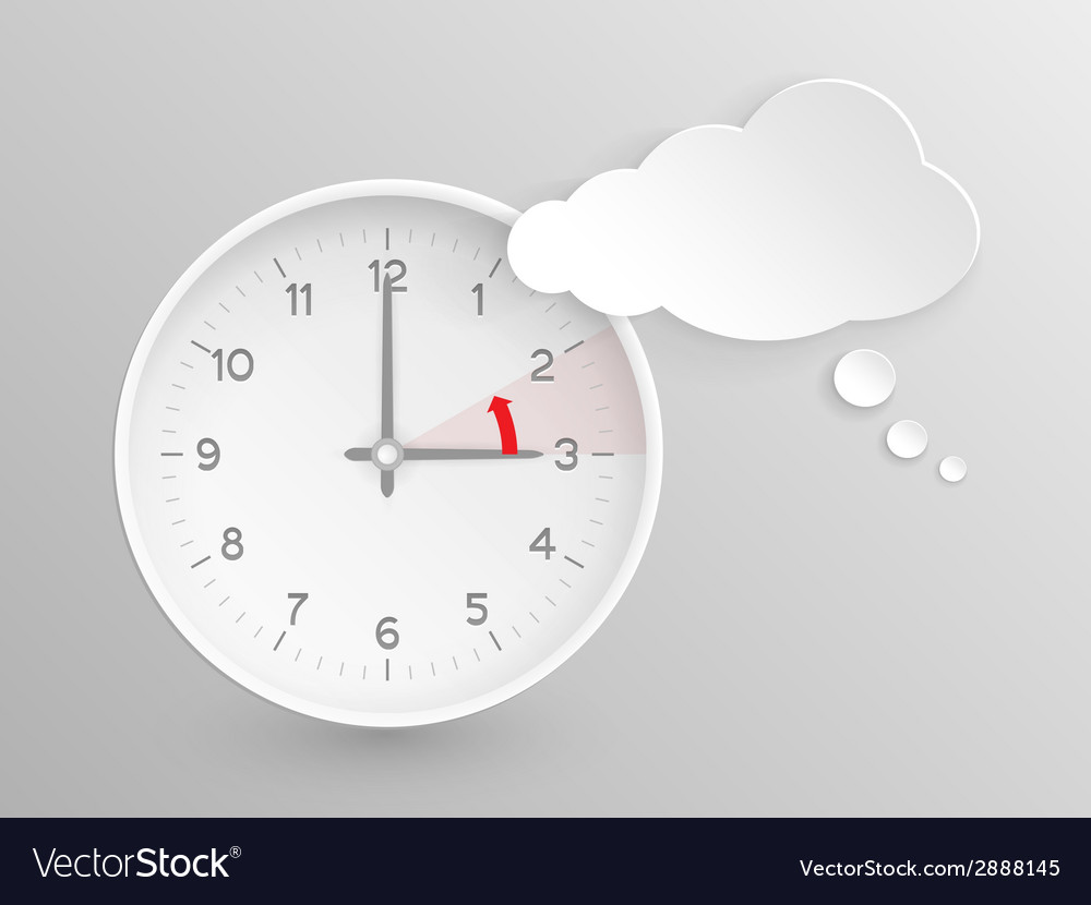 Fall Back Clock - Time Change
