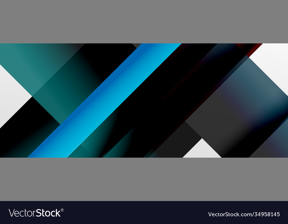 Geometric abstract backgrounds with shadow lines Vector Image Geometric abstract backgrounds with shadow lines