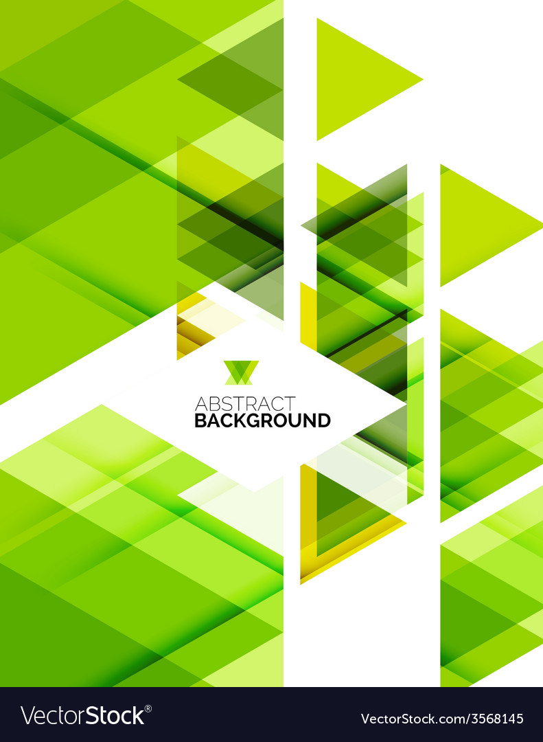 Geometric Triangle Background