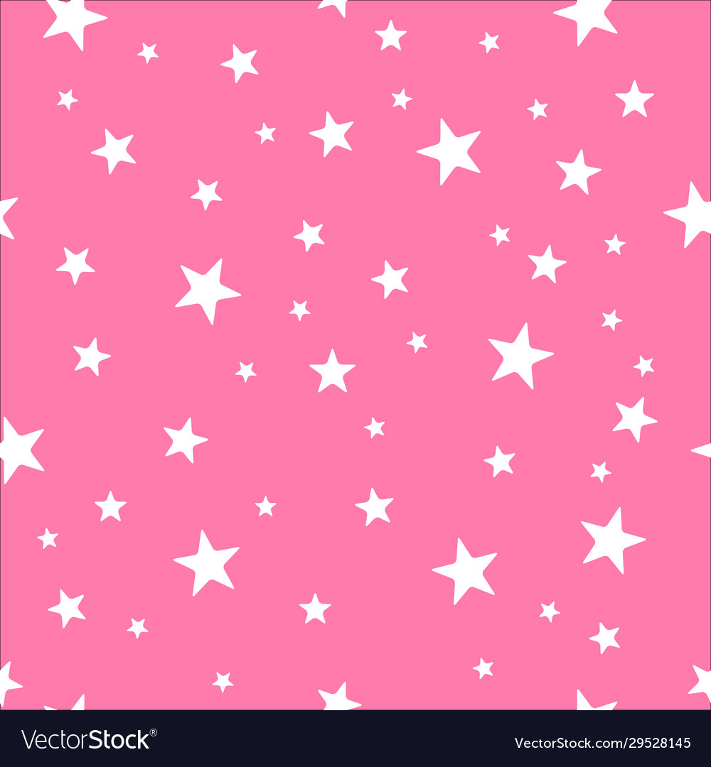 Modern star seamless color pattern design vector image Modern star seamless color pattern design