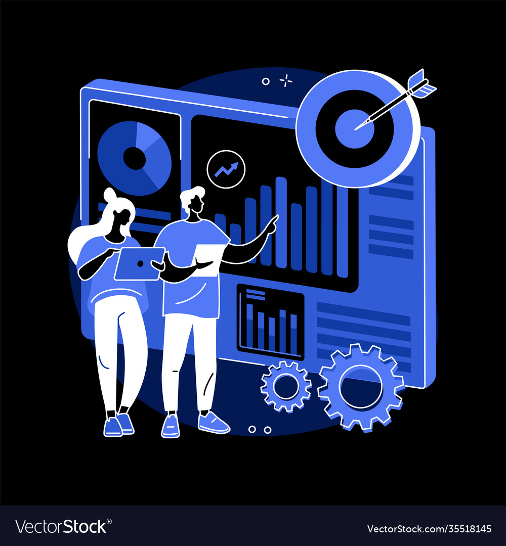 Performance management abstract concept Vector Image Performance management abstract concept