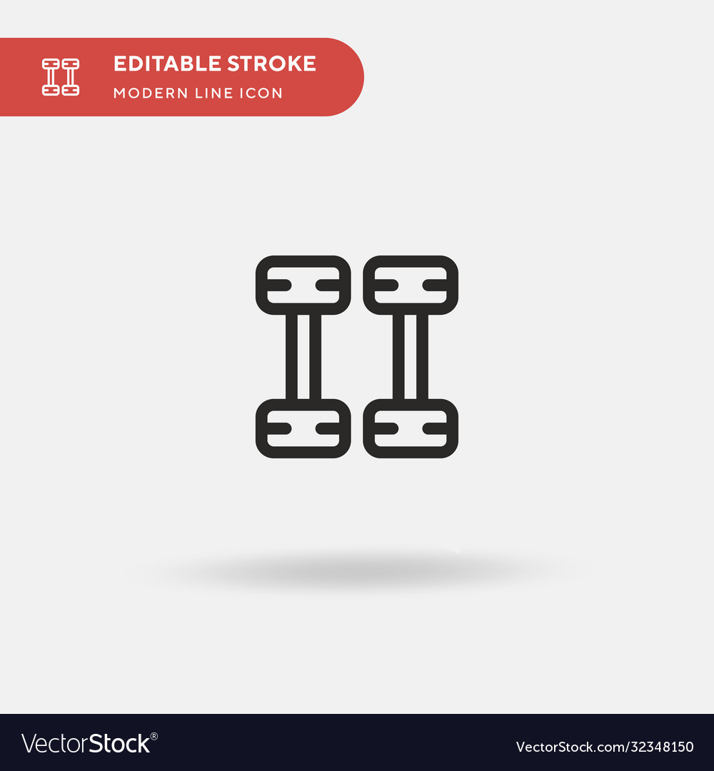 Exercise simple icon symbol Royalty Free Vector Image