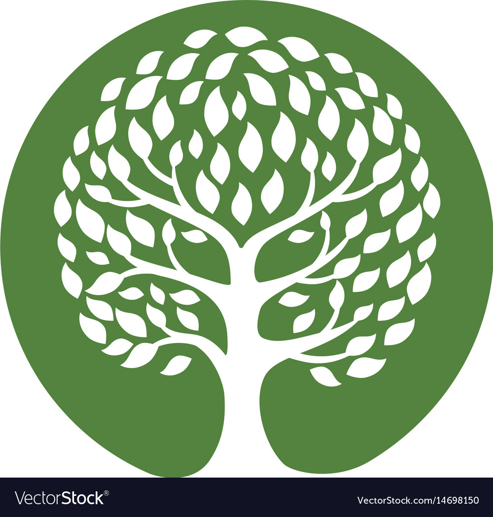 Logos of green leaf ecology nature element Vector Image