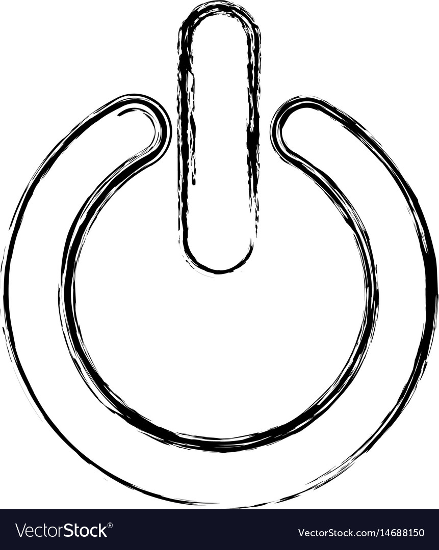 Power button isolated icon