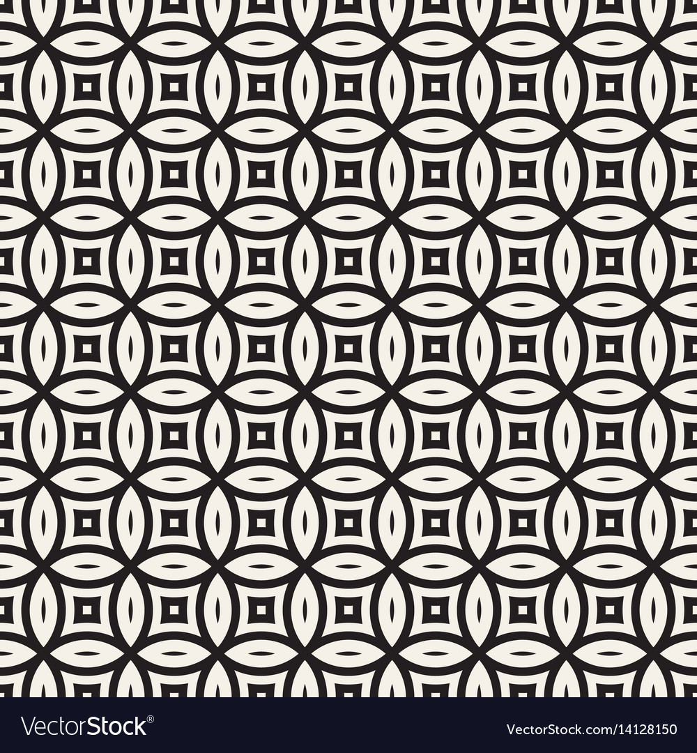 Rounded Geometric Lines Pattern