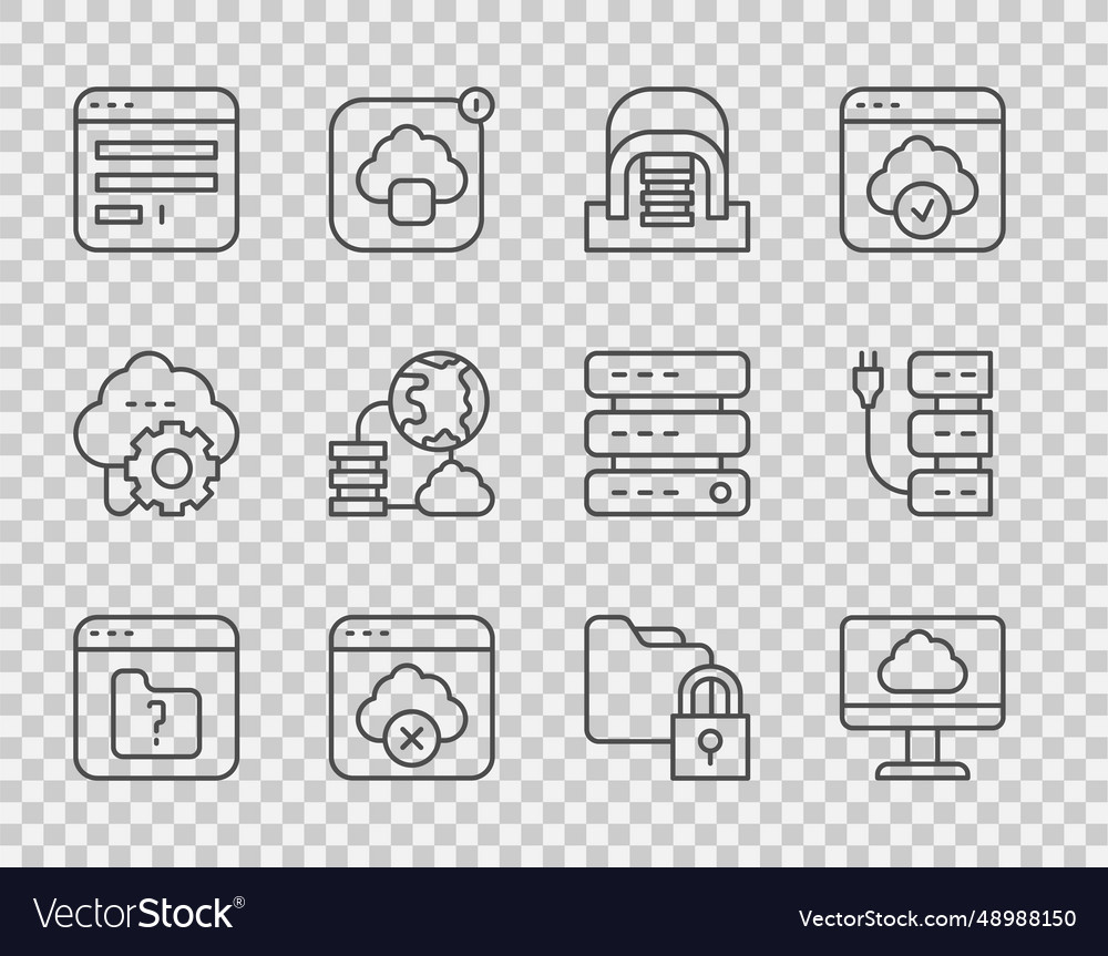 Set line file missing cloud technology data