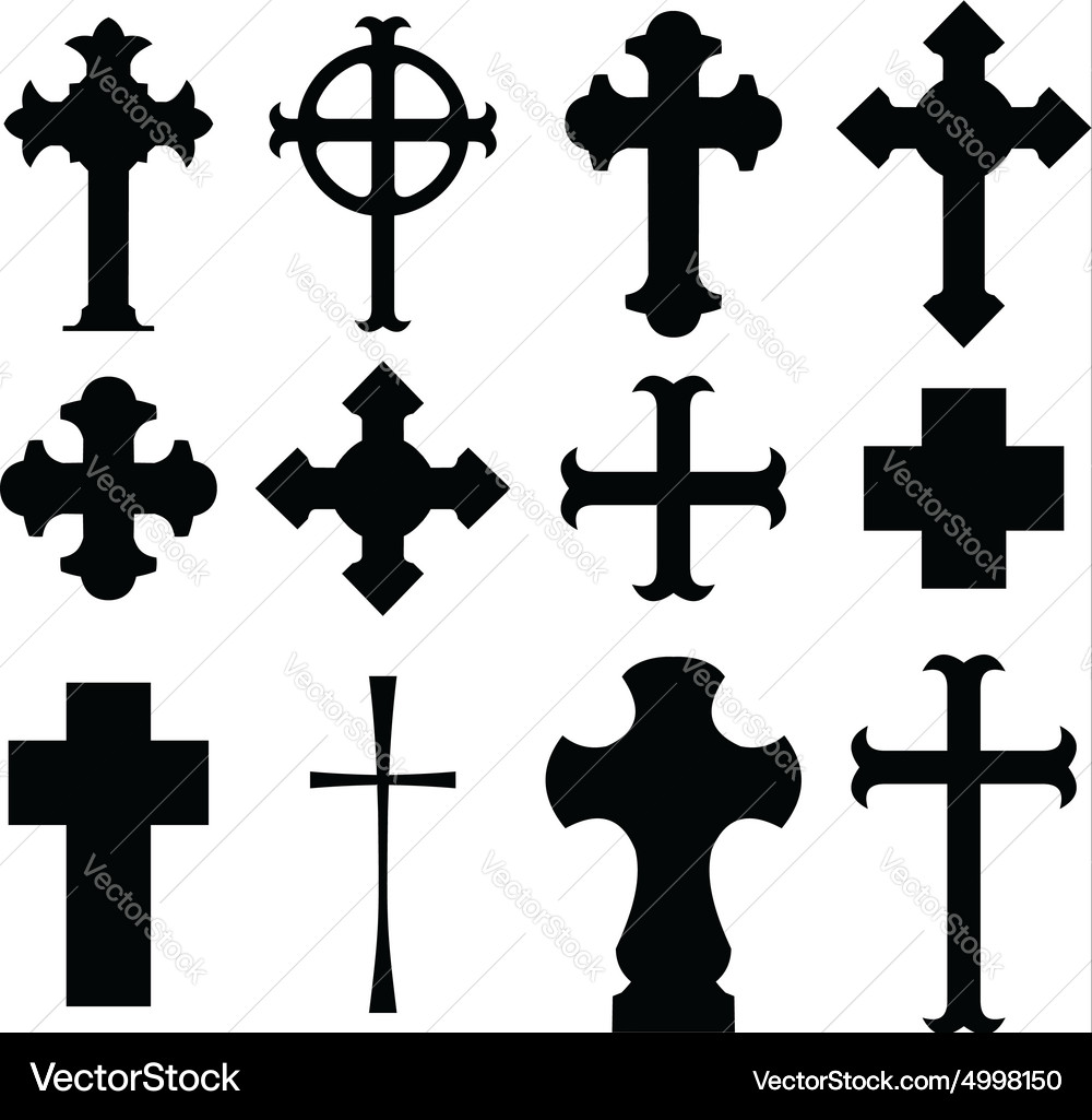 Regular Cross Type Vector Types cross Royalty Free Vector Image - VectorStock