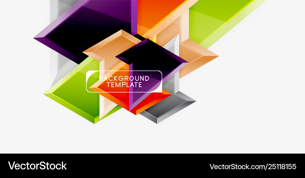 Geometric minimal design background Royalty Free Vector