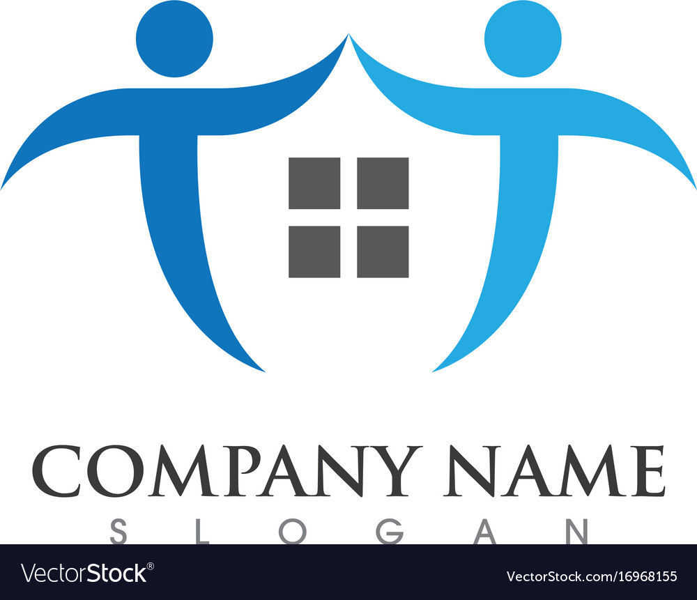 Real estate property and construction logo design