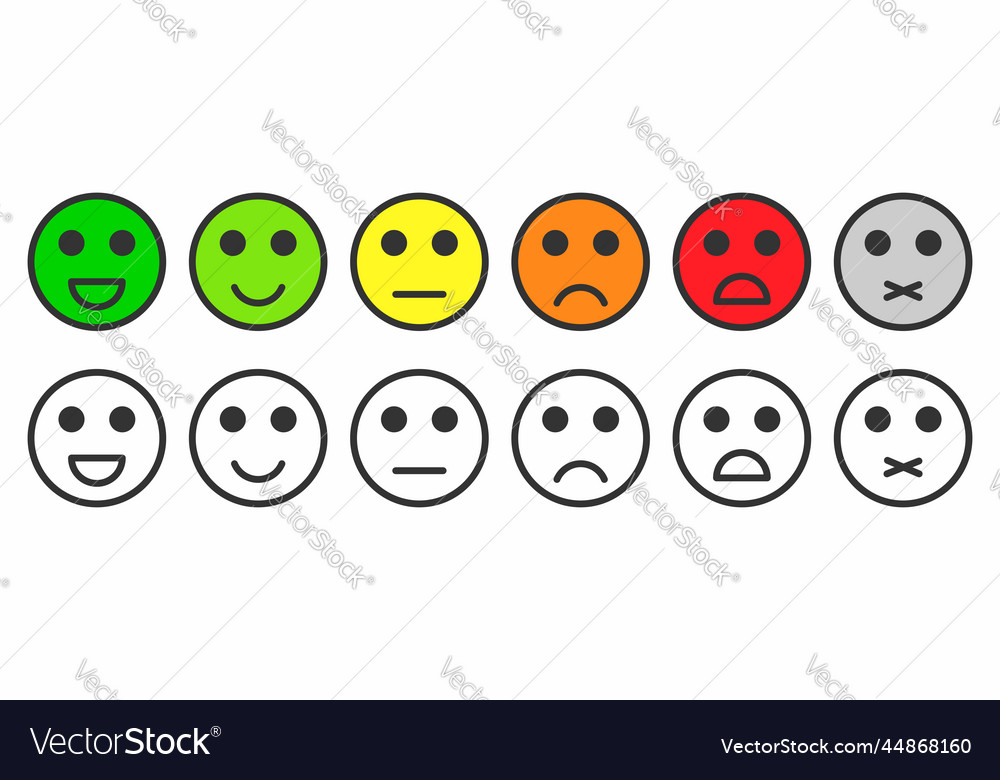 Customer rating satisfaction feedback concept Vector Image