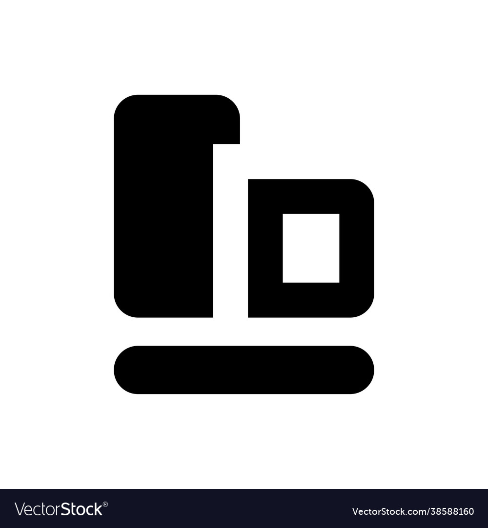 Object vertical align icon