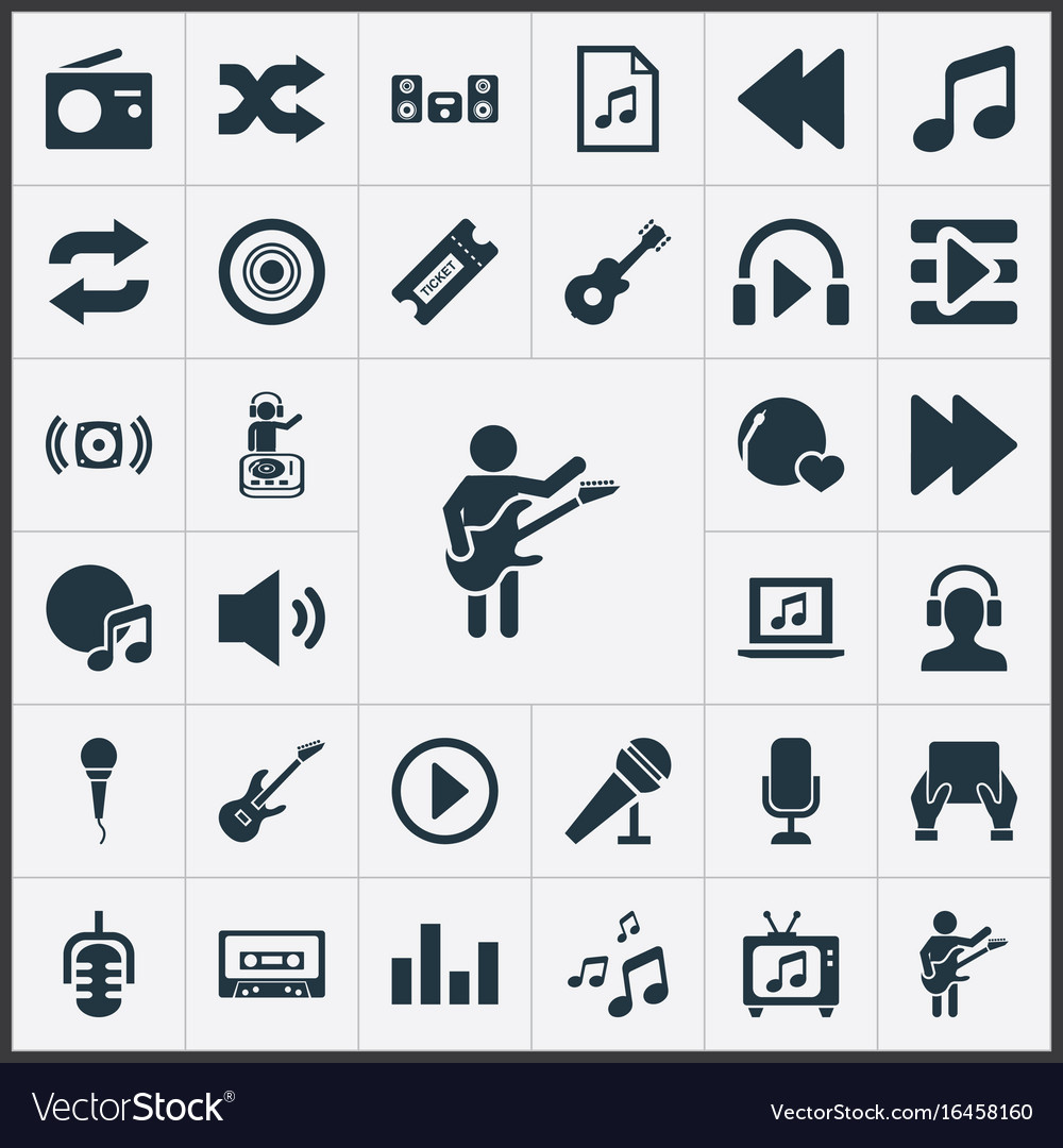 Sound Icon Set