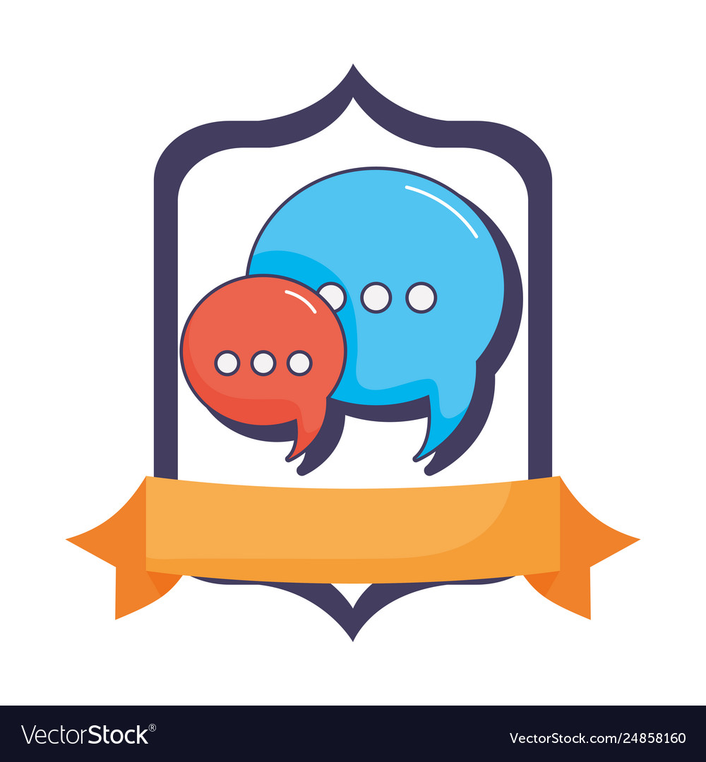 Speech bubble dialogue message communication