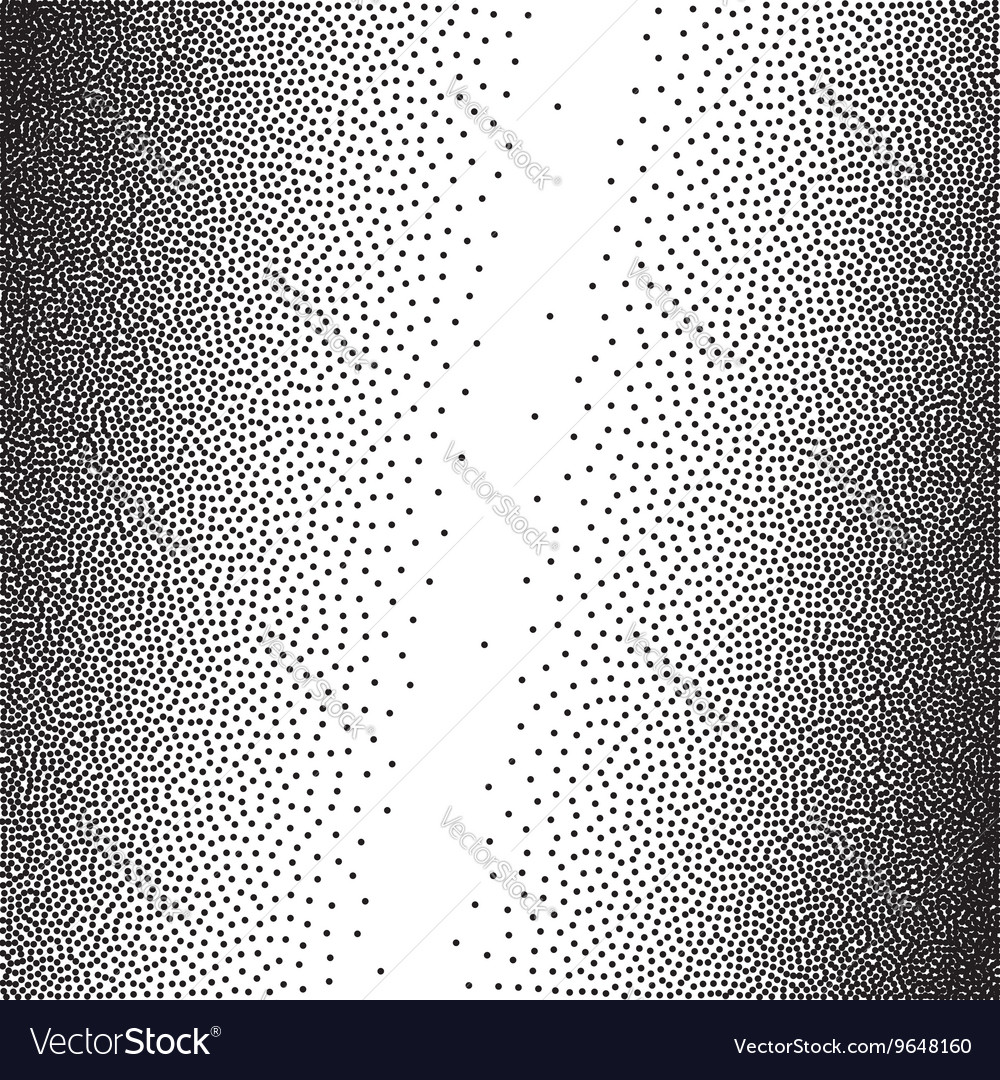 Stochastic raster halftone gradient print