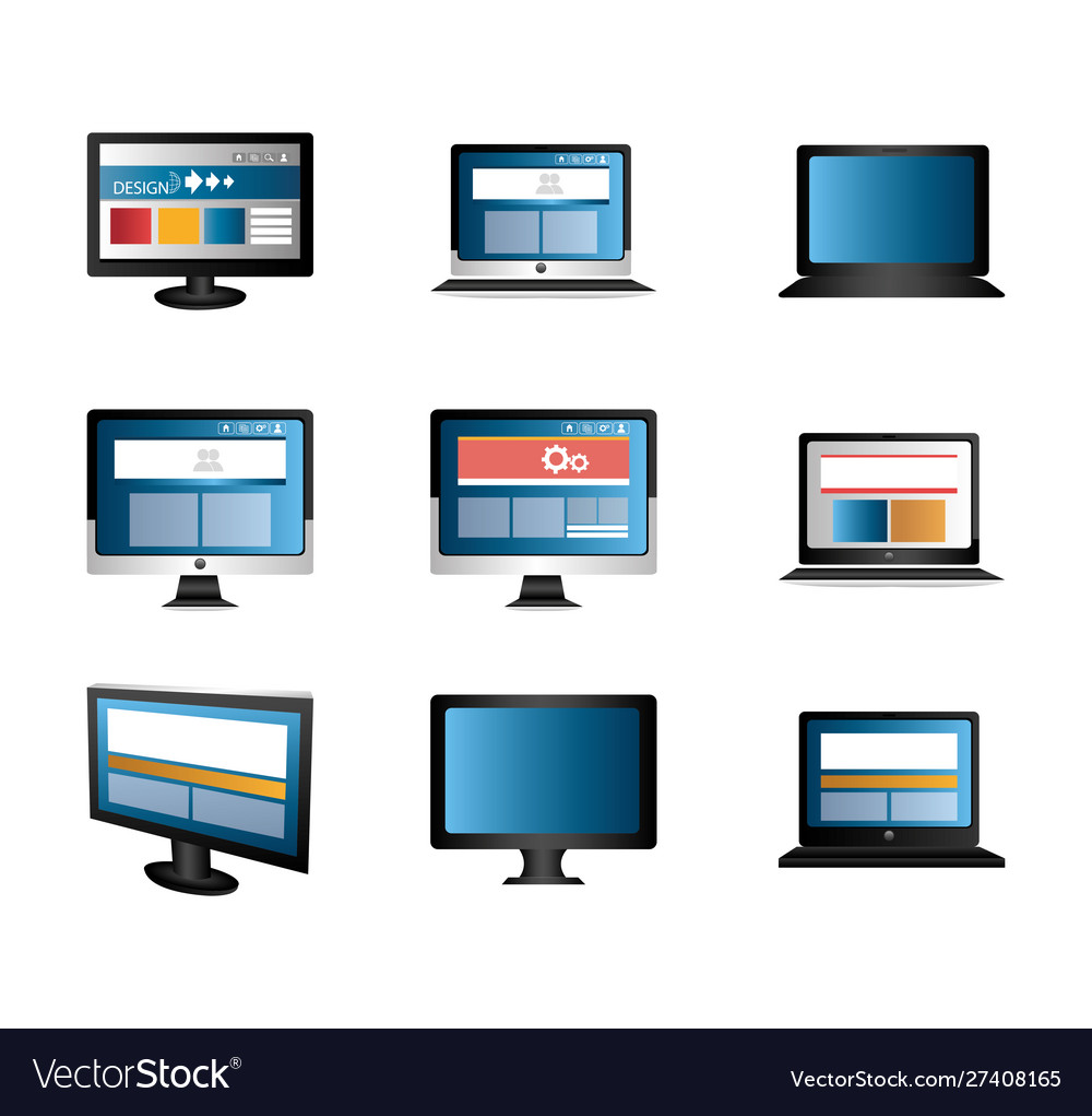 Bundle with computers and laptops