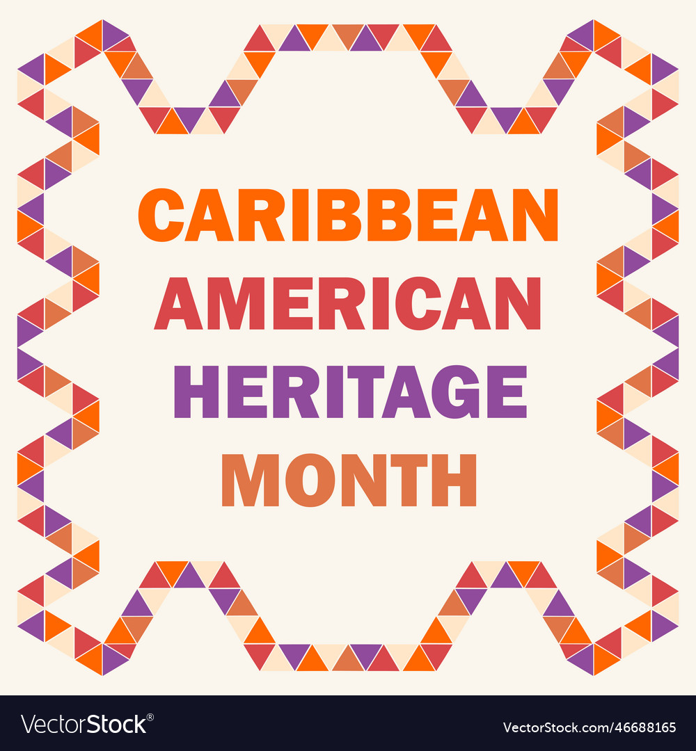 Caribbean american heritage month in june